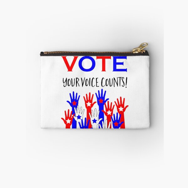 Item preview, Vote! Your voice counts! Patriotic hands stars designed and sold by JoyfulJen.