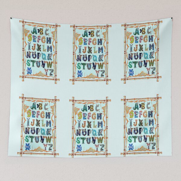 Item preview, Alphabet Mosaic designed and sold by HeckaDoodleDo.