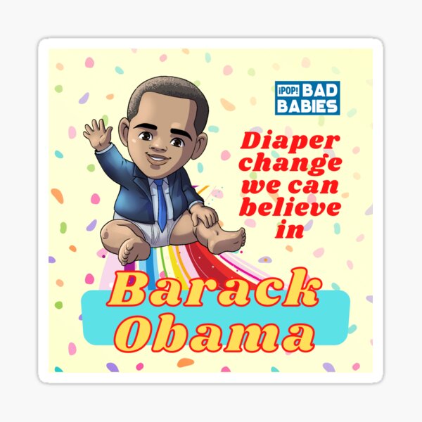 Democrat Barack Obama Sticker