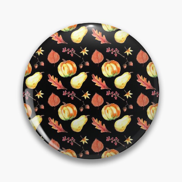 Item preview, Fall Autumn Pattern with Pumpkin Leaves and Acorns designed and sold by Jennifer Church.