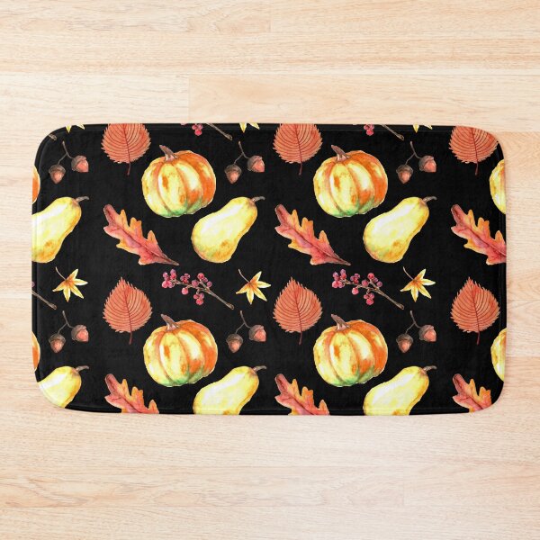 Item preview, Fall Autumn Pattern with Pumpkin Leaves and Acorns designed and sold by Jennifer Church.