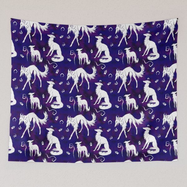 Item preview, Ghostly Silkens in Galaxy designed and sold by LauraGarabedian.