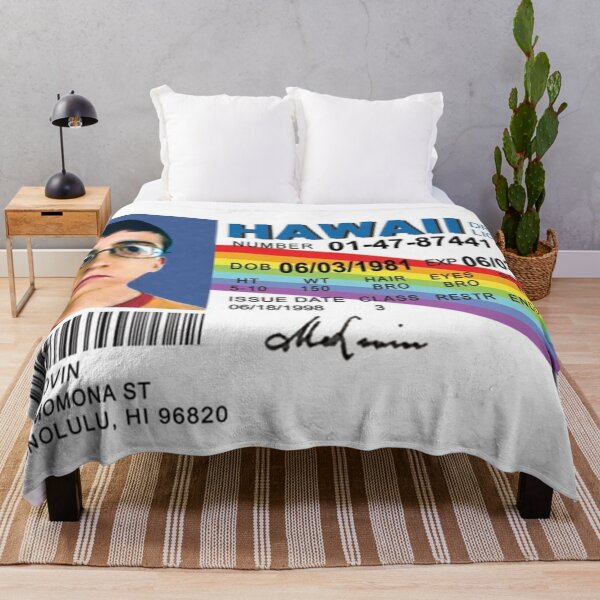 mclovin Throw Blanket
