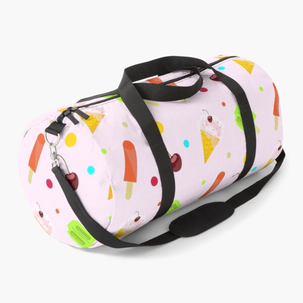 Item preview, Ice cream pattern strawberry cone with cherry , lemon and mango ice cream stick summer time candy, vegan ice creams, fruits ice creams designed and sold by SGS-.