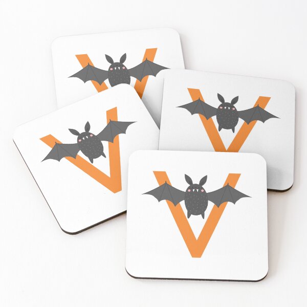 Item preview, Vampire Bat Letter V | Kids Alphabet designed and sold by SerendipityNow.