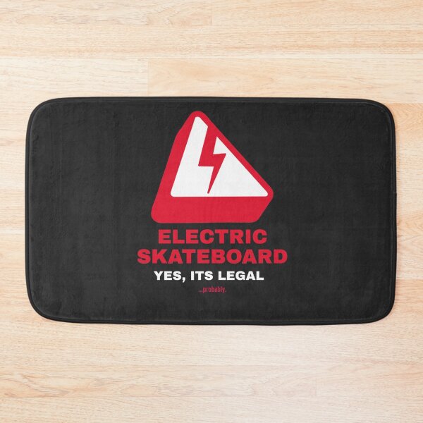 Item preview, Electric Skateboard. Yes, It's legal...probably. designed and sold by SilverFoxStore.