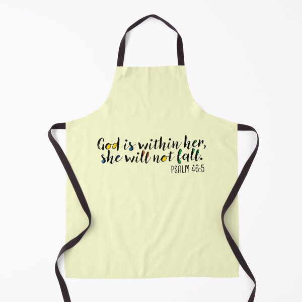 Item preview, God Is Within Her She Will Not Fall Psalm Verse Jesus designed and sold by thefrshmachine.