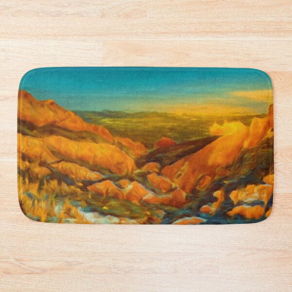 Item preview, Red rocky mountains designed and sold by Red Witch Art.