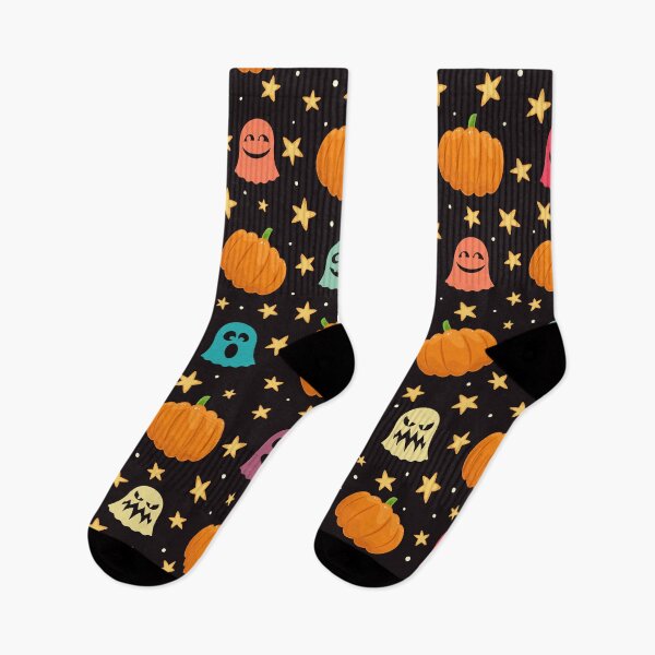 Item preview, Halloween Pumpkin Ghosts designed and sold by Vector Scout Lab.