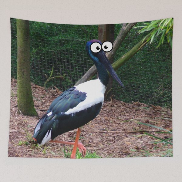 Item preview, Googly Eyed Stork designed and sold by FullonFulton.