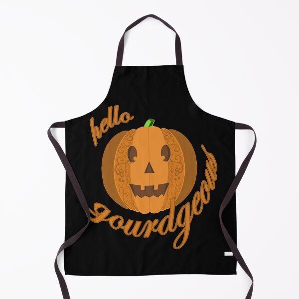 Item preview, Hello Gourdgeous Doodle Pumpkin designed and sold by MaryaMeerkat.