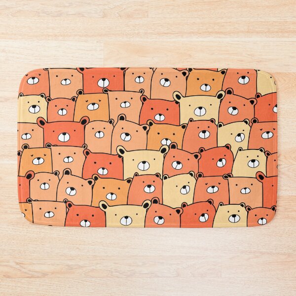 Item preview, Cuddly Doodle Cartoon Teddy Bears designed and sold by Vector Scout Lab.