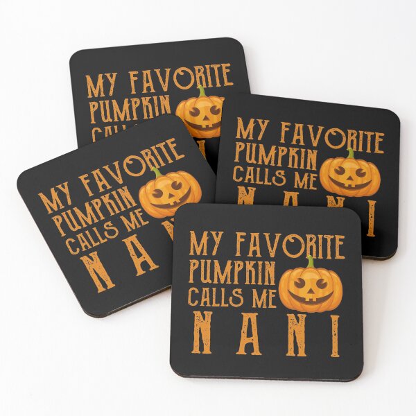 Item preview, My Favorite Pumpkin Calls me Nani / Funny Cute Halloween Gift For Nani  designed and sold by Noahlaz.