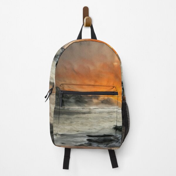 Item preview, Burning sunset sky designed and sold by Red Witch Art.