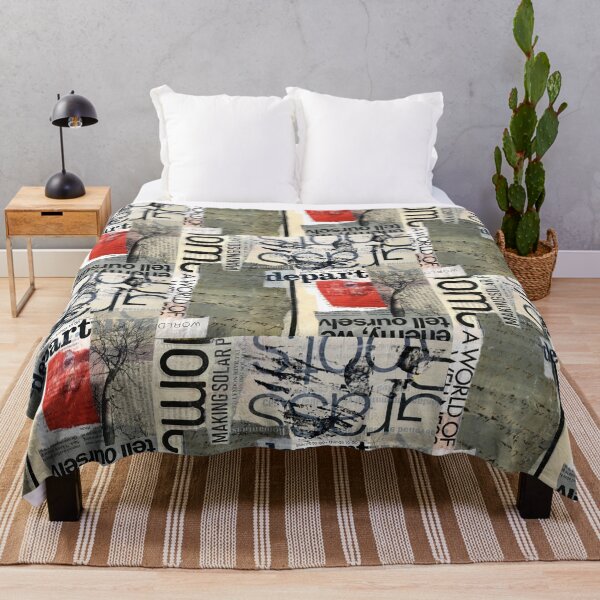 Item preview, Modern Abstract Collage Design Typography designed and sold by NancyMerkle.