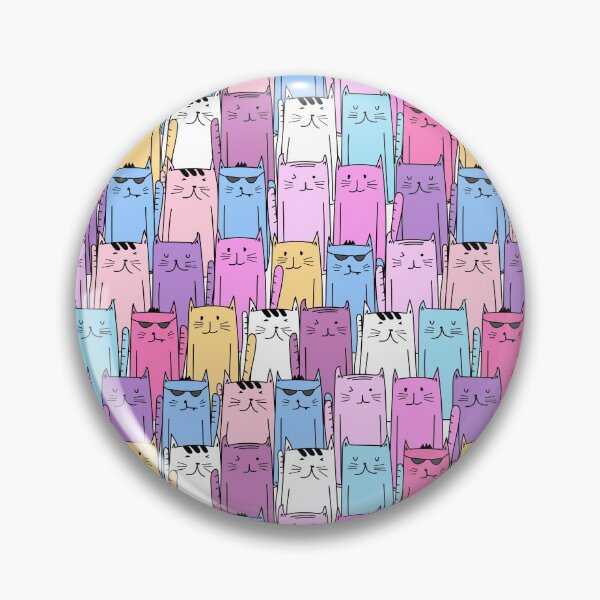 Item preview, Cute Cartoon Doodle Kitty Cats designed and sold by Vector Scout Lab.
