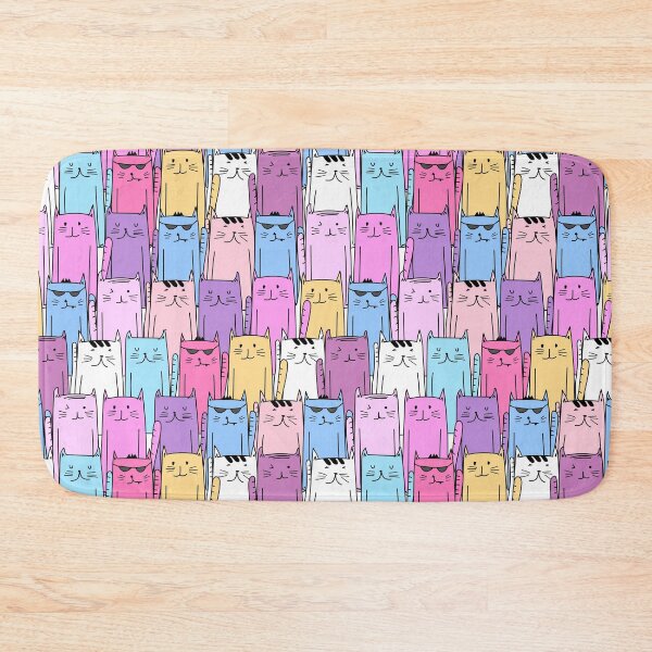 Item preview, Cute Cartoon Doodle Kitty Cats designed and sold by Vector Scout Lab.