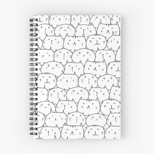 Item preview, Cute Doodle Cartoon Kitty Cats designed and sold by Vector Scout Lab.