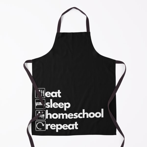 Item preview, eat sleep homeschool repeat designed and sold by Spicy Chilli.