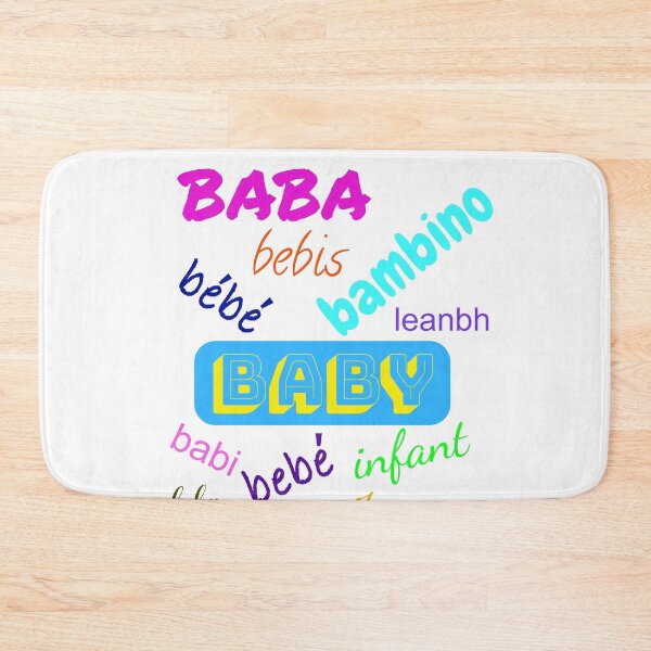 Item preview, Baby in Several European languages (and Philippine) designed and sold by articlave.