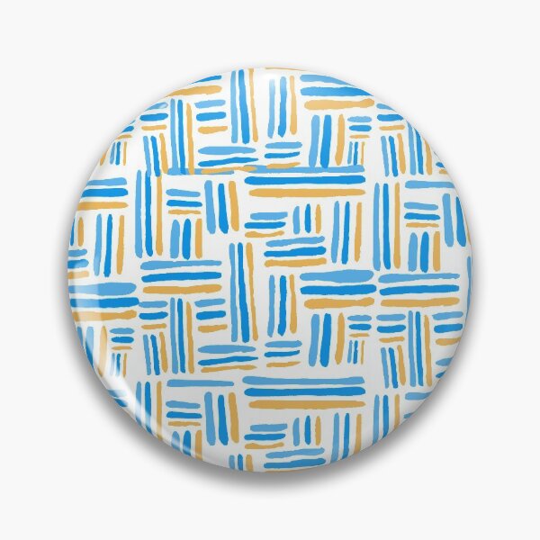 Item preview, Blue and Gold Line Pattern Design designed and sold by NancyMerkle.