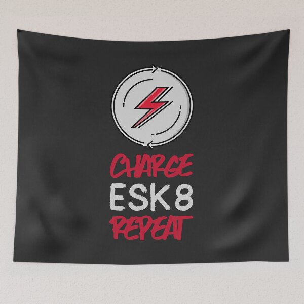 Item preview, Charge, ESK8, Repeat. designed and sold by SilverFoxStore.