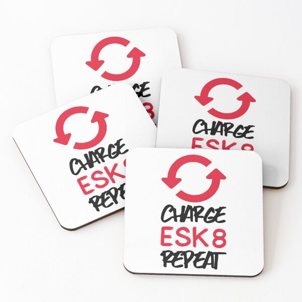 Item preview, Charge, ESK8, Repeat.  designed and sold by SilverFoxStore.