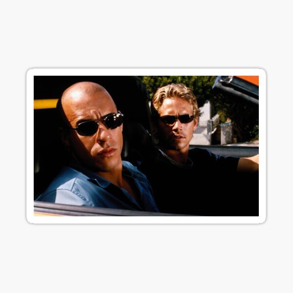 The Fast and the furious Sticker