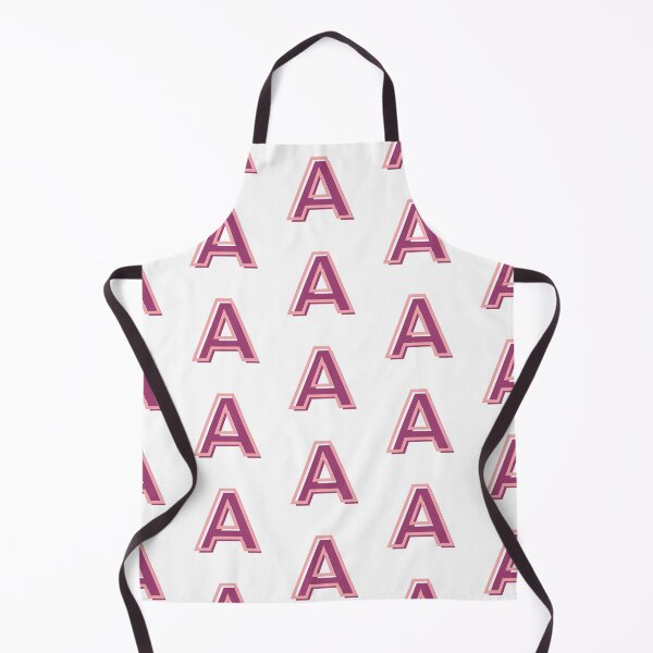 Item preview, pink and purple A letter designed and sold by charlyj___.