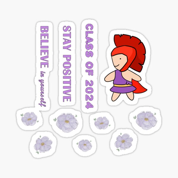 Class of 2024 Set Sticker