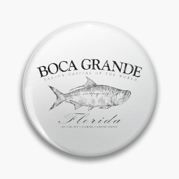 Item preview, Boca Grande Tarpon Capital of the World Gasparilla designed and sold by Capybara Clothing.