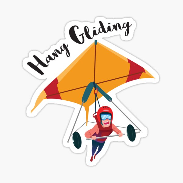 Item preview, Hang Gliding, With Person On Hang Glider designed and sold by 4AllTimes.