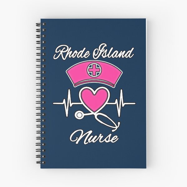 Item preview, Rhode Island Nurse - Nurse Hat, Heart, and Stethoscope designed and sold by Drucifer76.