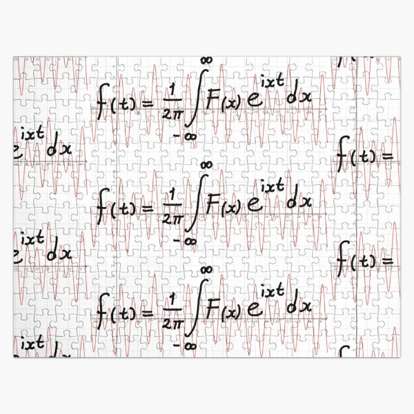 Fourier transform Jigsaw Puzzle