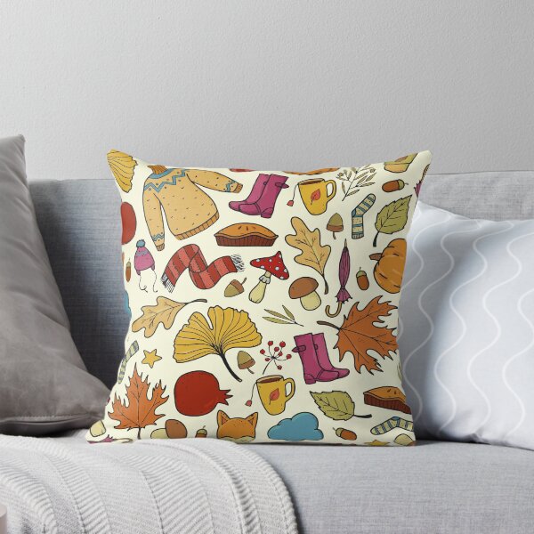 Item preview, Cozy Autumn Fall Season Elements designed and sold by Vector Scout Lab.