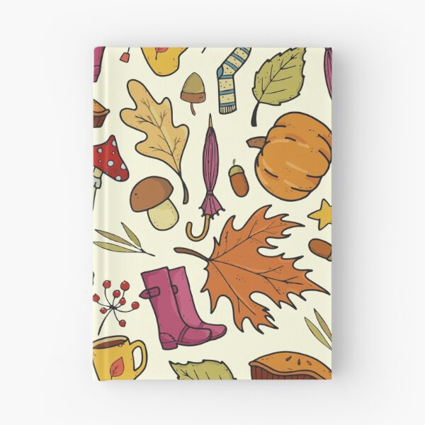 Item preview, Cozy Autumn Fall Season Elements designed and sold by Vector Scout Lab.