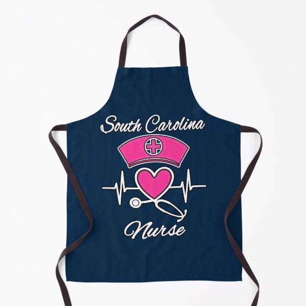Item preview, South Carolina Nurse - Nurse Hat, Heart, and Stethoscope designed and sold by Drucifer76.