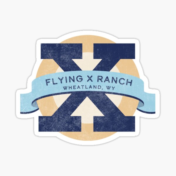 "Flying X Ranch" Sticker for Sale by kryder15 Redbubble