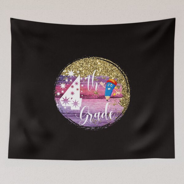 Item preview, 4th Grade: Happy Back To School designed and sold by cutitoutsir.