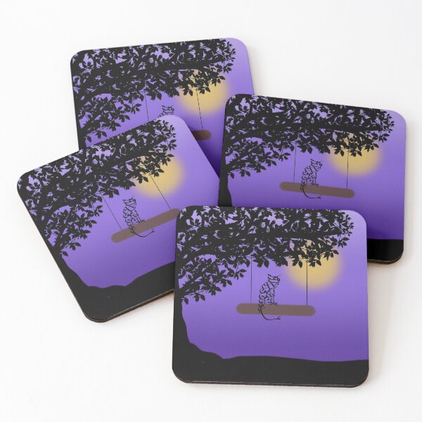 Item preview, Spooky black cat designed and sold by CalligraphySun.