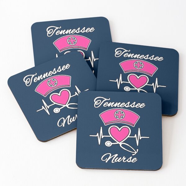 Item preview, Tennessee Nurse - Nurse Hat, Heart, and Stethoscope designed and sold by Drucifer76.