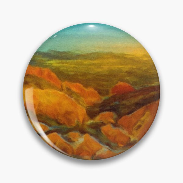 Item preview, Red rocky mountains designed and sold by Red Witch Art.