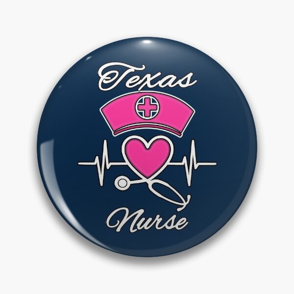 Item preview, Texas Nurse - Nurse Hat, Heart, and Stethoscope designed and sold by Drucifer76.