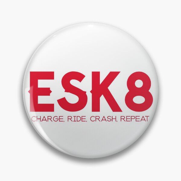 Item preview, ESK8, Charge, Ride, Crash, Repeat. designed and sold by SilverFoxStore.