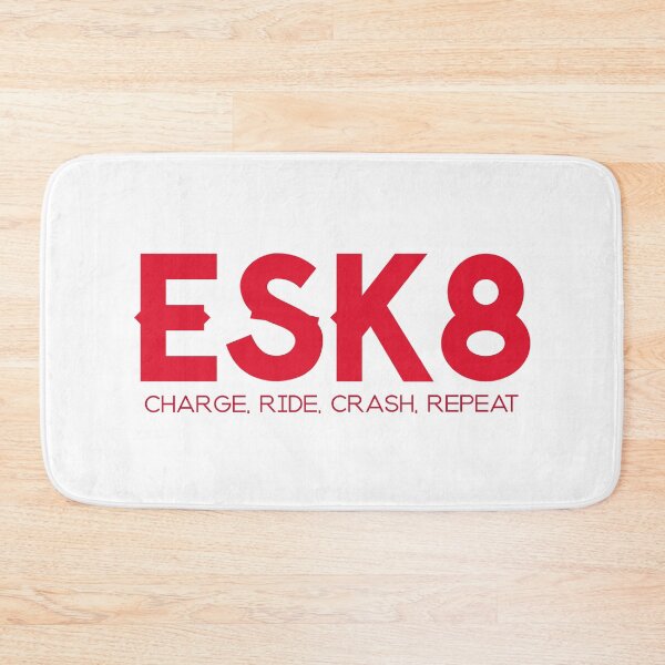 Item preview, ESK8, Charge, Ride, Crash, Repeat. designed and sold by SilverFoxStore.