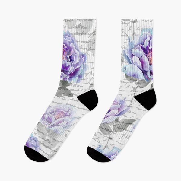 Item preview, Peonies on Script - Beautiful French Floral Design designed and sold by DavJen.