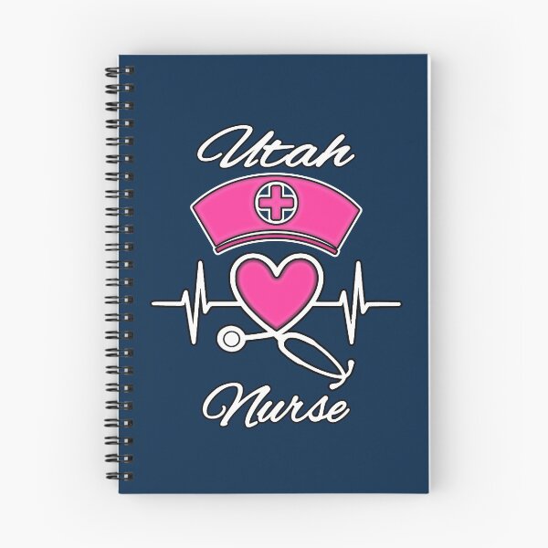 Item preview, Utah Nurse - Nurse Hat, Heart, and Stethoscope designed and sold by Drucifer76.