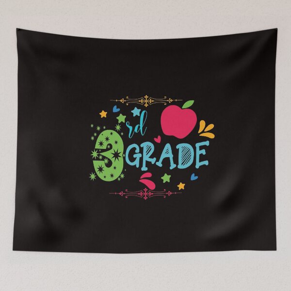 Item preview, 3rd Grade: Happy Back To School designed and sold by cutitoutsir.