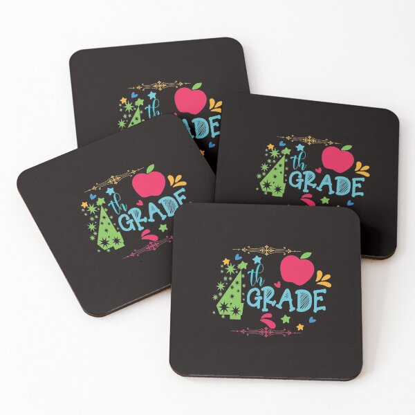 Item preview, 4th Grade: Happy Back To School designed and sold by cutitoutsir.