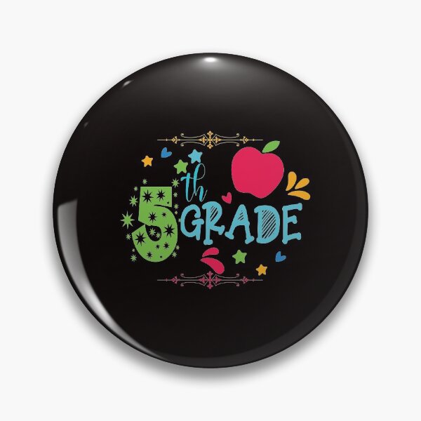 Item preview, 5th Grade: Happy Back To School designed and sold by cutitoutsir.